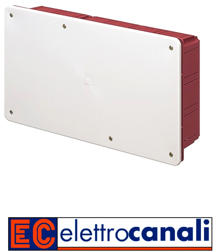 CASSETTA DI DERIVAZIONE DA INCASSO CON COPERCHIO IP40 294×152×70 mm