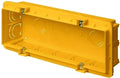 SCATOLA DA INCASSO 6 POSTI GIALLA 178×70×48 mm