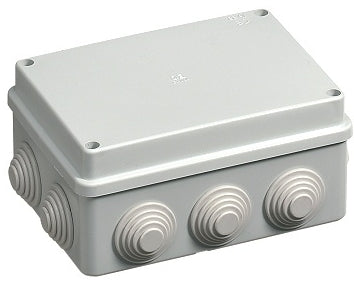 CASSETTA DI DERIVAZIONE CON PASSACAVI IP55 ELETTROCANALI 150x110x70 mm