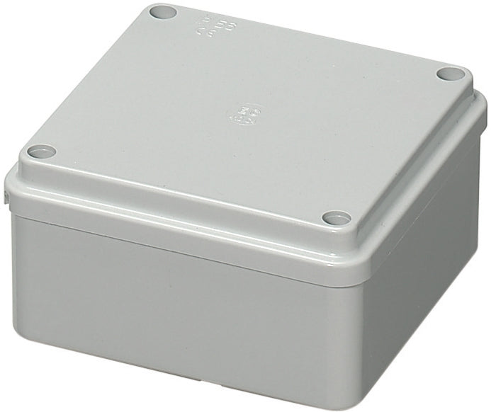 CASSETTA DERIVAZIONE LISCIA IP56 CON COPERCHIO A VITE 100x100x50 mm