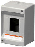 CENTRALINO DA PARETE GRIGIO 4 MODULI IP40 SENZA PORTELLINO 3-4 M.