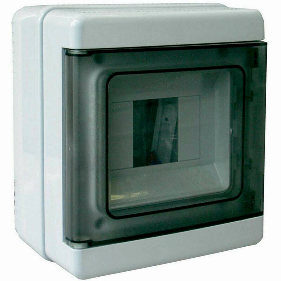 CENTRALINO DA PARETE GRIGIO 4 MODULI IP65