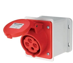 PRESA INCASSO 309V. 380/415 ROSSO IP44