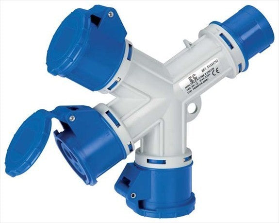 MOLTIPLICATORE 3 USCITE 220V IP44