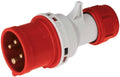 SPINA MOBILE DRITTA ROSSA 3P+T 16A 380V