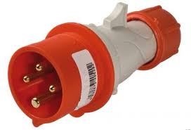 SPINA DIRITTA IP44 380/415V 3P+N+T 32A