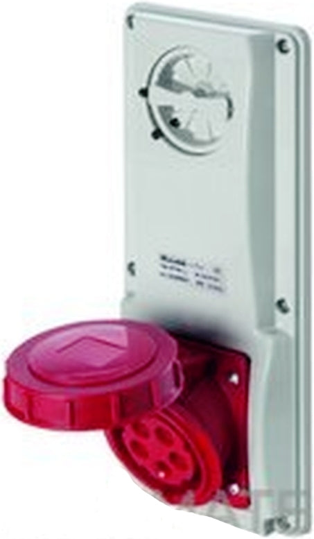 PRESA INTERBLOCCATA VERTICALE SENZA FONDO 3P+T 16A IP44