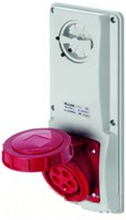 PRESA INTERBLOCCATA VERTICALE SENZA FONDO 3P+N+T 32A 346-415V IP44