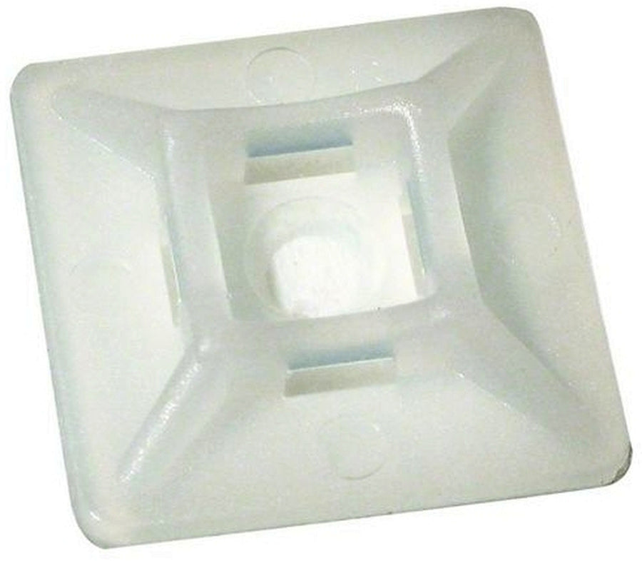 BASE BIDIREZIONALE AUTOADESIVA INCOLORE 19×19 MAX. 3,6 mm