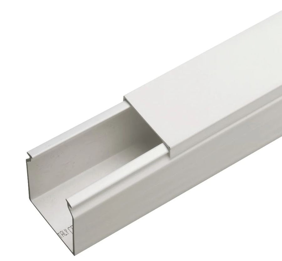 CANALE PORTACAVI DIM. 60X60 BIANCO 2 METRI