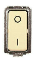 INTERRUTTORE BIPOLARE 16A 250V AVORIO ELETTROCANALI SERIE TONDÒ