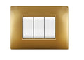 PLACCA MYLIFE Q 3 MODULI SABBIA ORO