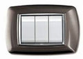 PLACCA LIFE 3 POSTI ALLUMINIO