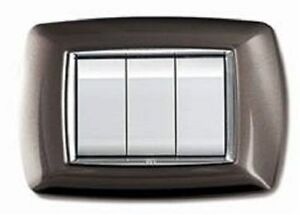 PLACCA LIFE 3 POSTI ALLUMINIO