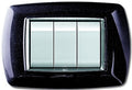 PLACCA LIFE 3 POSTI NERO GLITTERING PER BTICINO
ELETTROCANALI