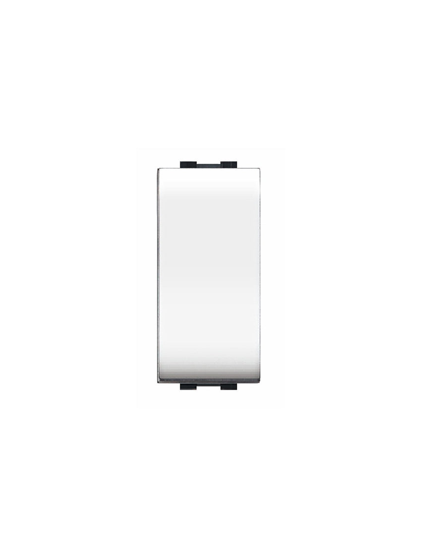 PULSANTE UNIPOLARE GENERICO 16A 250V 1P/NO ELETTROCANALI MYLIFE BIANCO