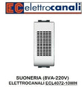 SUONERIA 220V~ 50 HZ 8VA COMPATIBILE CON LIVINGLIGHT O LIVING INTERNATIONAL - ELETTROCANALI