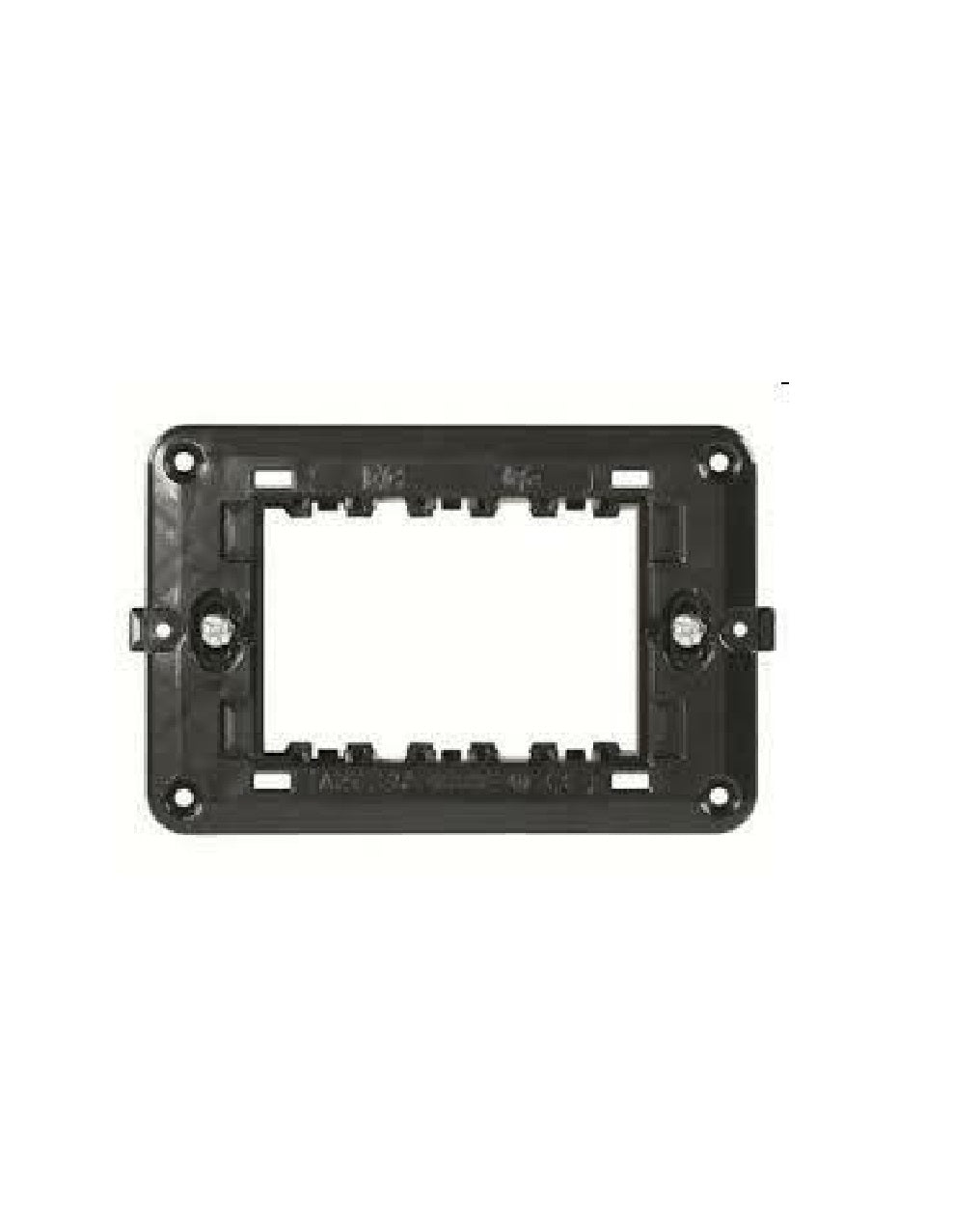 SUPPORTO 3 MODULI PER SCATOLA INCASSO