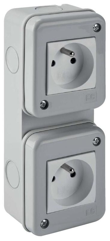 CONTENITORE ESTERNO PARETE 4 MODULIi IP40