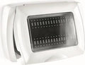 PLACCA CON PORTELLO IP55 BIANCA