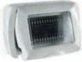 PLACCA CON PORTELLO IP55 GRIGIO