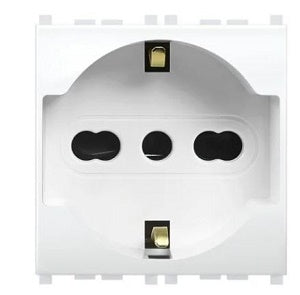PRESA SCHUKO MIVIDA 2P+T10/16A
