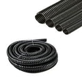 TUBO CORRUGATO NERO CON TIRAFILO Ø40 mm 25 METRI