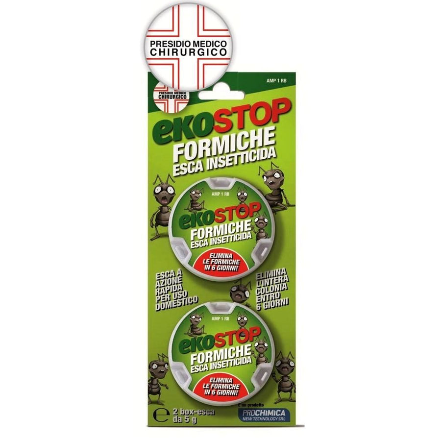 EKOSTOP FORMICHE ESCA INSETTICIDA BLISTER 2 PEZZI