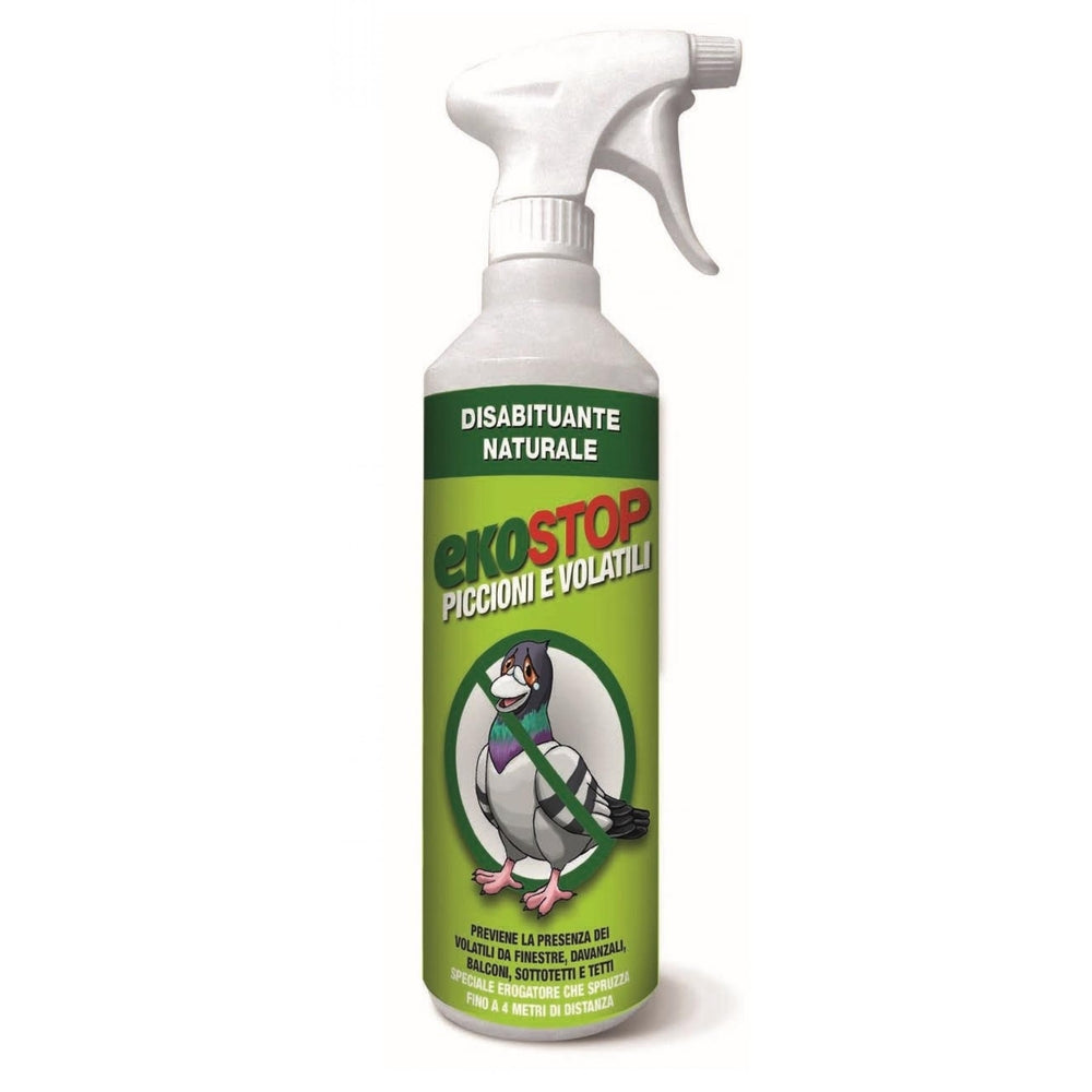REPELLENTE NATURALE PER PICCIONI E VOLATILI EKOSTOP 750 ml