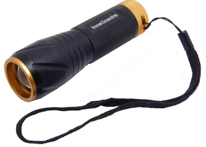 NERO LED 5W - TORCIA LED IN METALLO 300 LUMEN / 5W