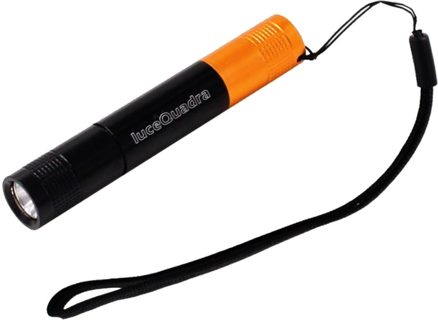 TORCIA LED TASCABILE IN ALLUMINIO NERO SLIM 0,5 W