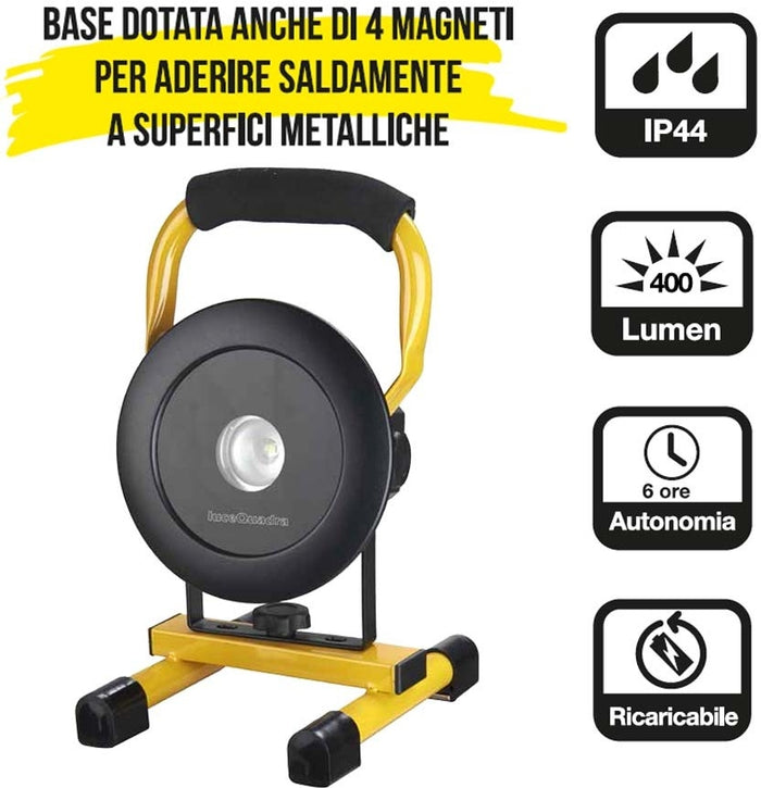 PROIETTORE LED DA INTERNO/ESTERNO EDIL LED 10W IP44