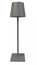 AUDREY PRO LAMPADA TAVOLO BASE RICARICA SILVER
