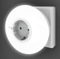 PATCH LED-LUCE LED CON CREPUSCOLARE USB-A USB-