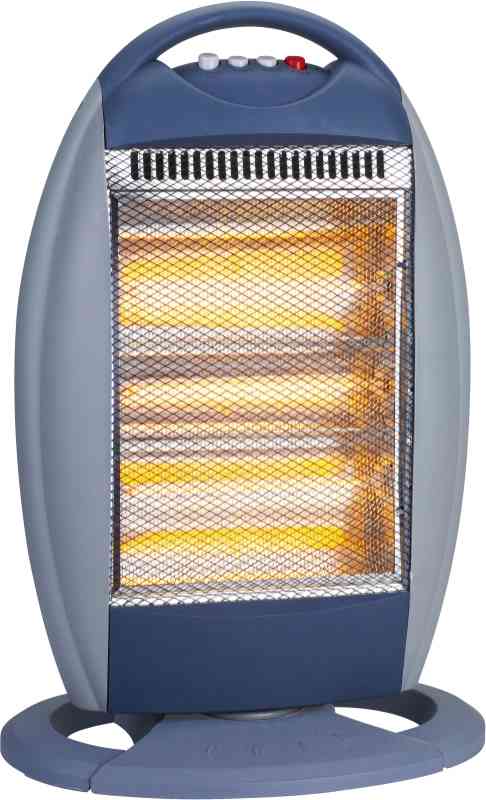 STUFA OSCILLANTE CON 3 RESISTENZE ALOGENE 1200 W
