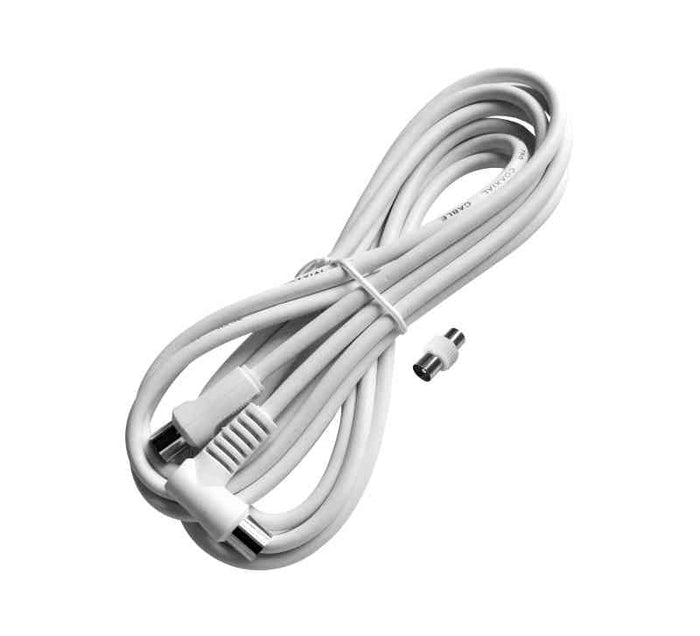 CAVO TV 2 METRI CON ADATTATORE MASCHIO INCLUSO