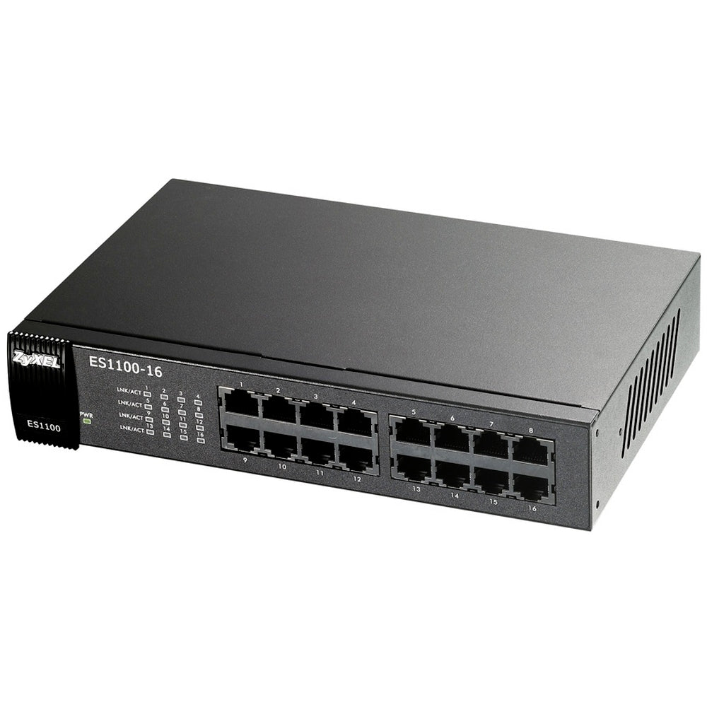 SWITCH ZYXEL 16 PORTE GIGABIT RACK