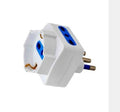 ADATTATORE MULTIPLO 16A - TRE PRESE BIANCO SFUSO
