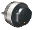PRESA SCHUKO / BIPASSO PLUG&PLAY PER SISTEMA A BINARIO 16A 250V NERO
