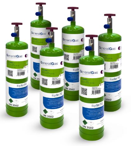 GK-LAB KRYONET PRO - SOLVENTE PRESSURIZZATO CON AZOTO, USO PROFESSIONALE A ELEVATO LIVELLO DI EVAPORAZIONE, NON INFIAMMABILE, PER IMPIANTI A/C E REFRIGERAZIONE KRYONET PRO -