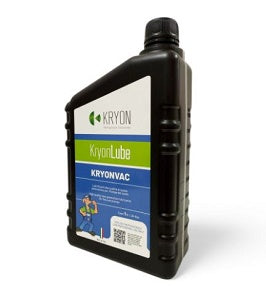 KRYONVAC - OLIO PER POMPE VUOTO SEMI-SINTETICO (OTTIMIZZATO PER PRESTAZIONI ECCELLENTI) - SINGOLA CONFEZIONE DA 1 LITRO