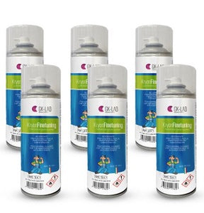 GK-LAB KRYON® FINETUNING PULITORE AEROSOL IGIENIZZANTE NON SCHIUMOSO, (BASE ALCOOL) PER EVAPORATORI (UNITÀ INTERNE) 400ML