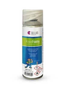 GK-LAB KRYON® FOAMY PULITORE AEROSOL IGIENIZZANTE SCHIUMOSO PER EVAPORATORI (UNITÀ INTERNE A/C) - 400ML