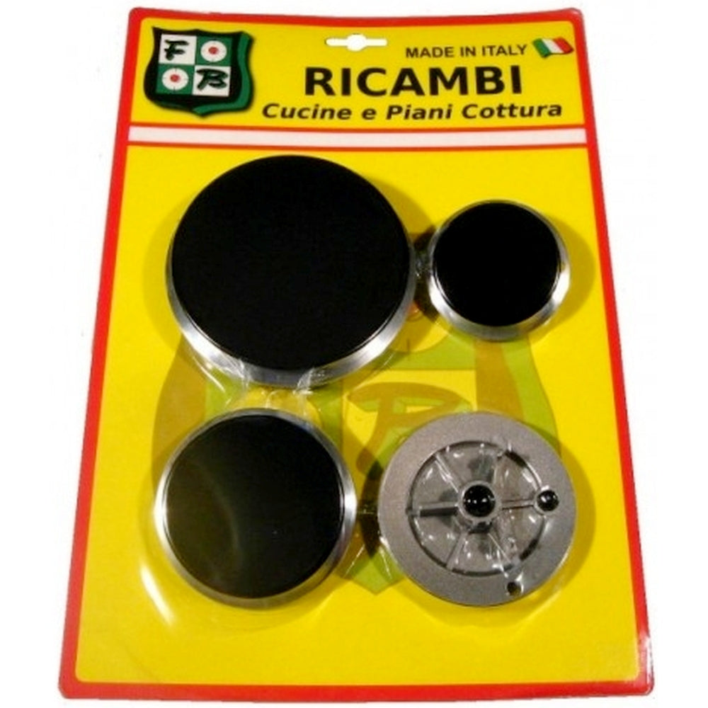 KIT BRUCIATORI+PIATTELLI ADATTABILI REX ZANUSSI SERIE B885 B886 B887 + SA224 SA225 SA226