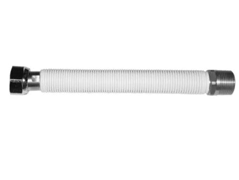 FLESSIBILE IN ACCIAIO RIVESTITO PER ACQUA MASCHIO/FEMMINA M.F. 1/2" MM 220-420