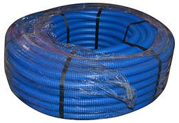 TUBO CORRUGATO BLU CON TIRAFILO DIAMETRO 20 MM (PREZZO A METRO)
