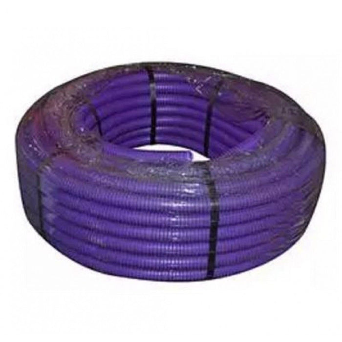 TUBO CORRUGATO VIOLA Ø25 mm 100 METRI