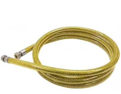 FLESSIBILE IN ACCIAIO INOX RIVESTITO PER GAS 1/2" FF 3 METRI