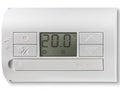 TERMOSTATO DIGIT NERO PARETE 1CO 5A BATT