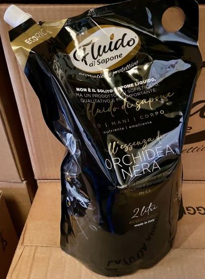 ECO RICARICA 2L SAPONE LIQUIDO ORCHIDEA NERA